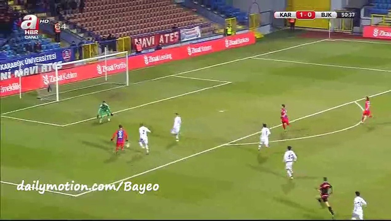 Recep Aydın Goal HD - Karabukspor 2-0 Besiktas - 20-01-2016