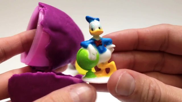 Play Doh Eggs Cars 2 Princess Disney Surprise Eggs Mickey Mouse SpongeBob Planes