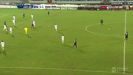 1-2 Mario Pasalic GOAL - Evian TG 1:2 Monaco 20.01.2016 HD