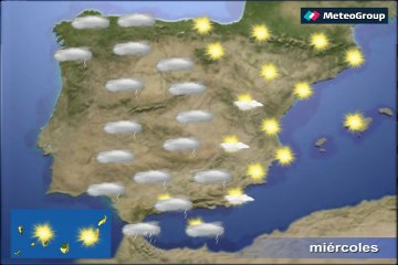 Previsión del tiempo para este miércoles 20 de enero