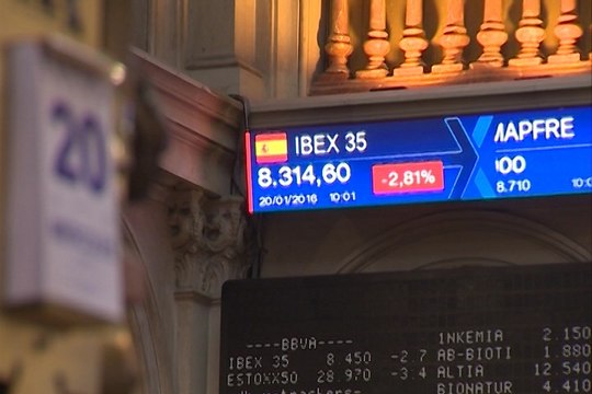 Ibex 35 se hunde más de un 3% y pierde los 8.300 puntos