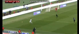 Alvaro Morata Incredible Miss Lazio 0-0 Juvents 19-01-2016
