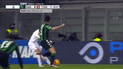 Goal Andrea Belotti ~Sassuolo 0-1 Torino~