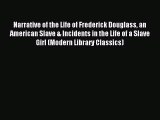 [PDF Download] Narrative of the Life of Frederick Douglass an American Slave & Incidents in