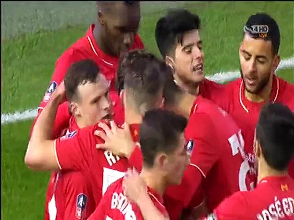 Allen GOAL 1-0 Liverpool Fc  vs Exeter City 20.01.2016 HD