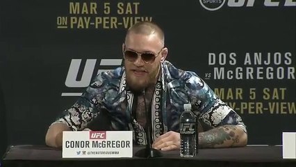 Conor "El Chapo" McGregor Respects Aldo and Trashes Dos Anjos and his brazilian ties