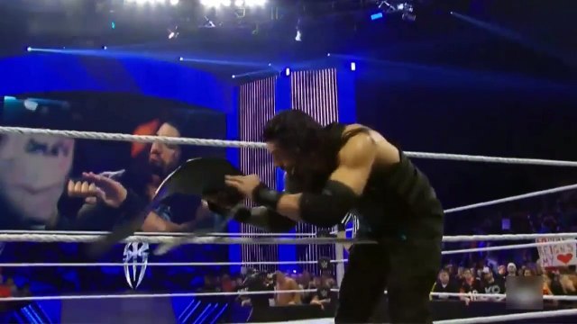 Roman Reigns Entrance in WWE Smackdown - 20/1/2016