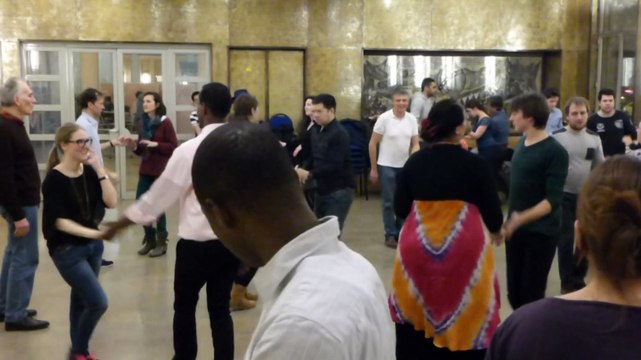 salsa Fred Elodie, rueda19/01/16( setenta, cortico doble) sur day tripper. Danse aux Arts, Paris