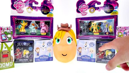 Playdoh Cowboy Applejack BIG Surprise Egg My Little Pony Playdough Domo-Kun Toys by DCTC