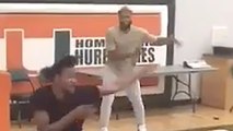 Odell Beckham Dances While Playing Hoops