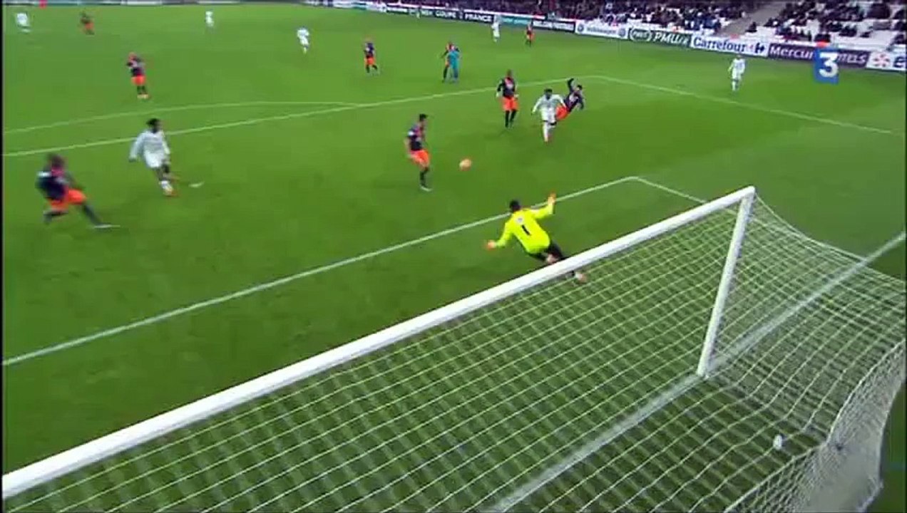 GOOOAL N'Koudou G. Goal  - Marseille 1-0 Montpellier - 20-01-2016