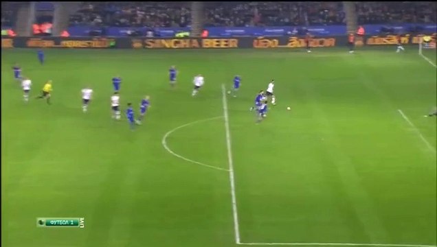 Nacer Chadli Goal - Leicester City 0-1 Tottenham Hotspur - 20-01-2016