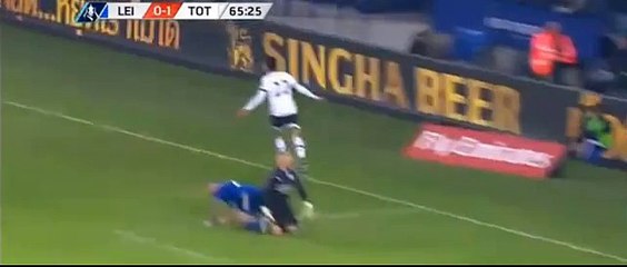Goal Nacer Chadli 0:2 - Leicester vs Tottenham - 20/01/2016