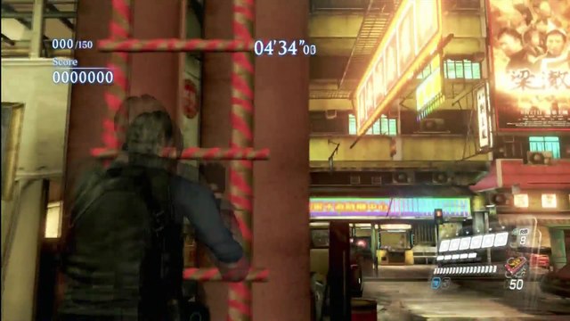 RESIDENT EVIL 6 [HD] - THE MERCENARIES - LEON DUO - URBAN CHAOS (S RANK)