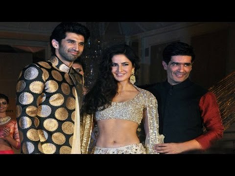 HOT Katrina Kaif & Aditya Roy Kapoor Walk The Ramp For Manish Malhotra
