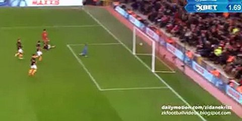 3-0 Joao Carlos Teixeira - Liverpool v. Exeter 20.01.2016 HD