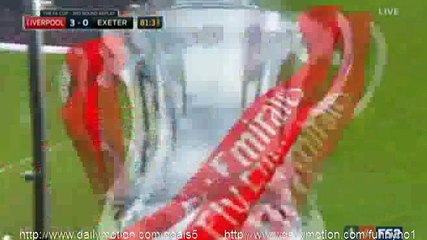 Joao Carlos Teixeira Goal Liverpool 3 - 0 Exeter FA Cup 20-1-2016