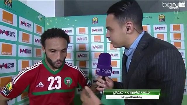 عصام الراقي يتأثر في تصريحه لبي ان سبورت عقب هزيمة المنتخب الوطني أمام كوت ديفوار