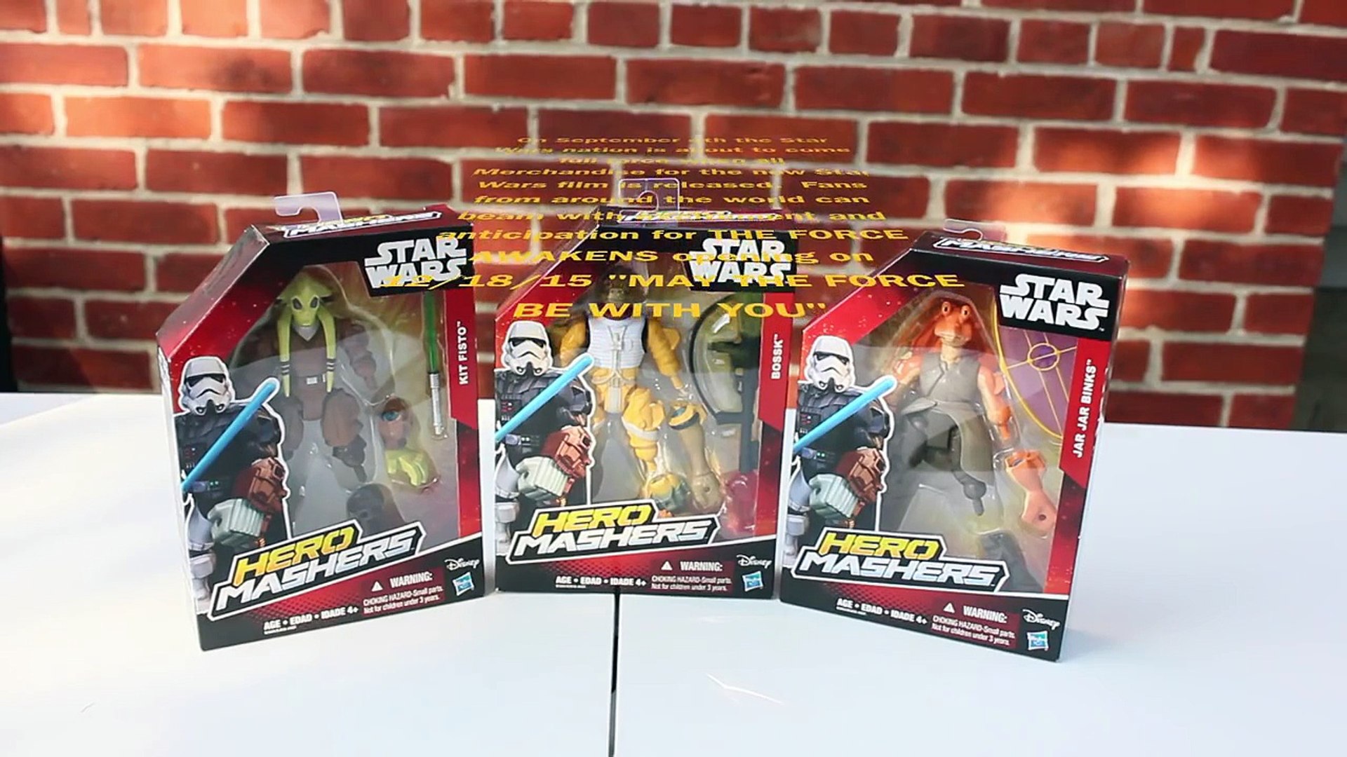 STAR WARS NEW HERO MASHERS B3663 JAR JAR BINKS
