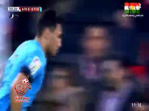 اهداف مباراة ( أتلتيك بيلباو 1-2 برشلونة ) كأس ملك اسبانيا