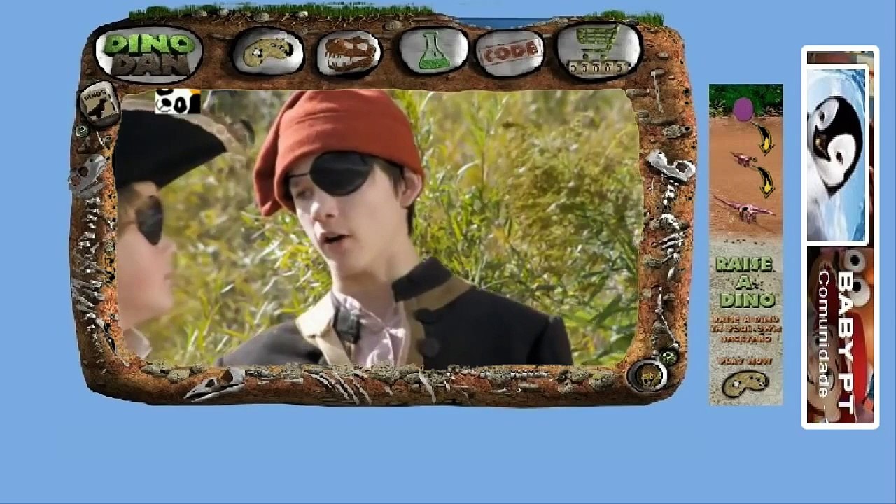 Dino Dan   Capitão Cory & Dino Corrida   Português