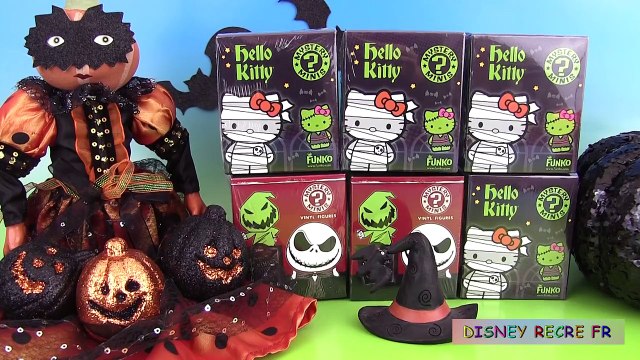 Halloween 2015 Hello Kitty Mystery Minis Funko Boîtes Surprise Pâte à Modeler Play Doh vid