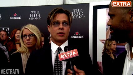 Brad Pitt on Never Aging, 'The Big Short' and Thanksgiving Plans