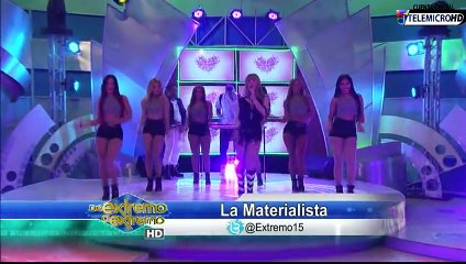 De Extremo a Extremo  Presentacion de La Materialista en Vivo