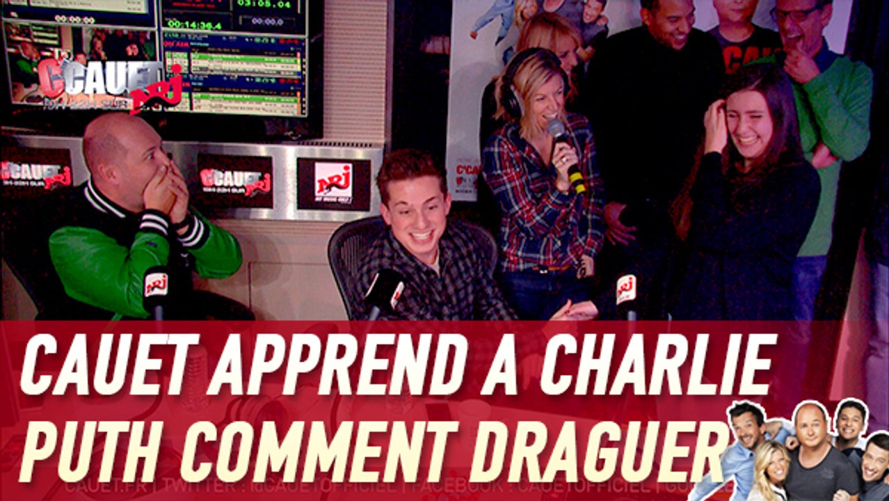 Cauet apprend à Charlie Puth comment draguer en français - C'Cauet sur NRJ