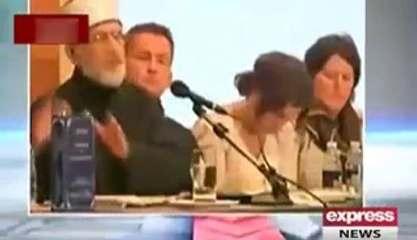 Blasphemy law per Tahir padri ke TV per Durgat