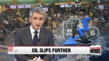 U.S. oil plunges 6.7 pct, closes below US$27 a barrel