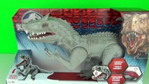 Jurassic World Indominus Rex Dinosaur Toy Review Unboxing Hasbro Toys