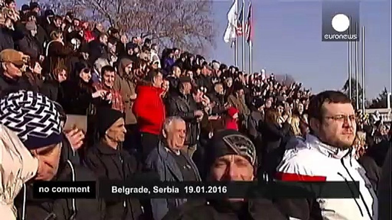 Serbia: Epiphany swimming