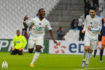 OM 2-0 Montpellier : le but de Brice Djadjédjé (55e)