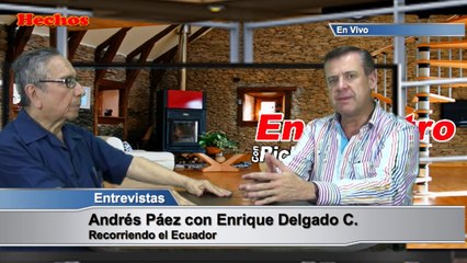 Andrés Páez con Enrique Delgado Coppiano