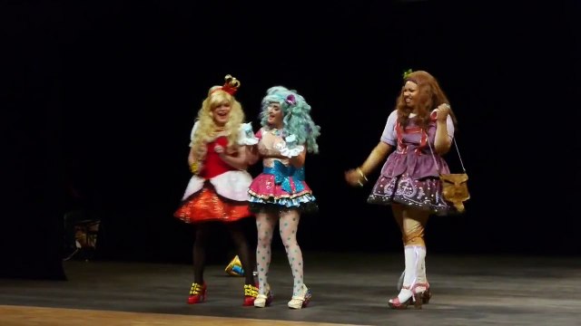 КОНКУРС Эвер Афтер Хай. ВИДЕО выступление. for ever After high. remarks. 在竞争过后很高。 发言。