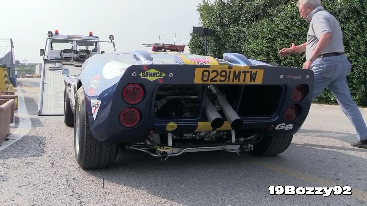 Ford GT40 MKII V8 Engine Soundcheck