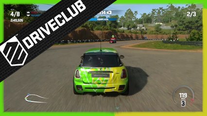 DRIVECLUB Online - Provas em Equipe: (BAC Mono / MINI John Cooper Works GP) Gameplay [PS4]
