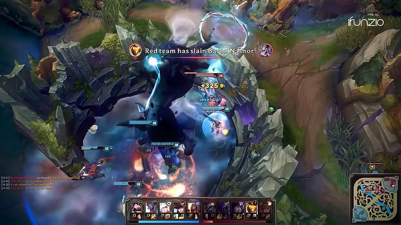 10 AMAZING Baron Steals | 2015 Edition (League of Legends)