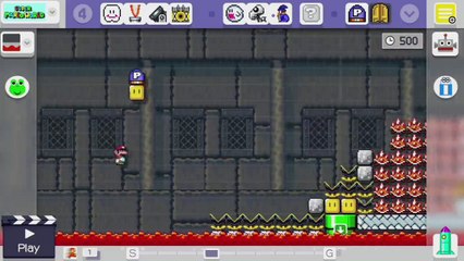 Super Mario Maker - Viewer Levels - Name: "Don't Forget The Shell 4" - ID: A61D-0000-0194-E048