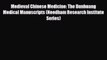 PDF Download Medieval Chinese Medicine: The Dunhuang Medical Manuscripts (Needham Research