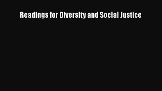 [PDF Download] Readings for Diversity and Social Justice [Read] Online