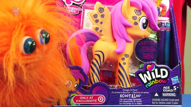 MY LITTLE PONY Friendship is Magic Scootaloo Design a Pony Creative Toy