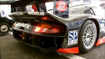 Porsche 911 GT1 Start, Revs, Track - PURE SOUND! (HD)