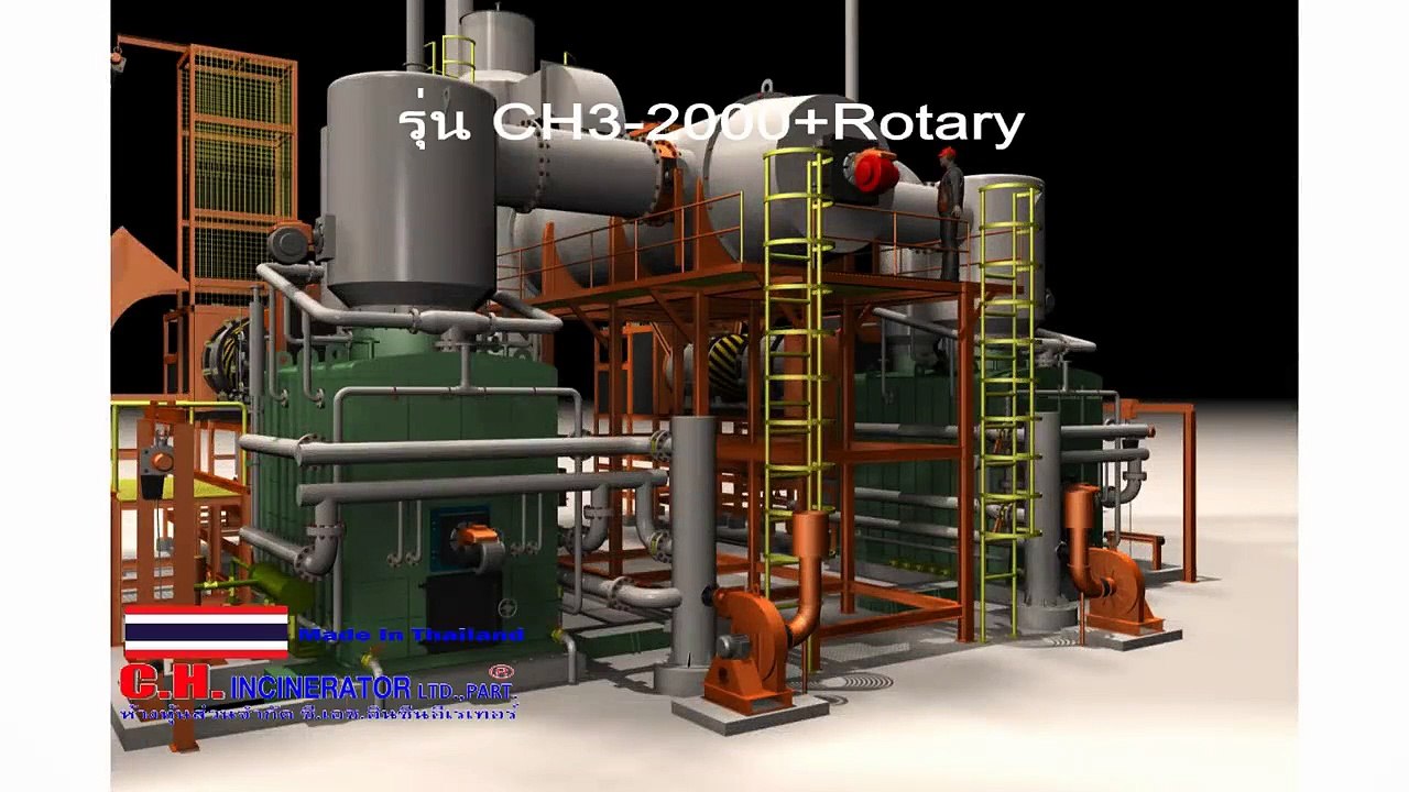 Incinerator : ch3-2000+rotary