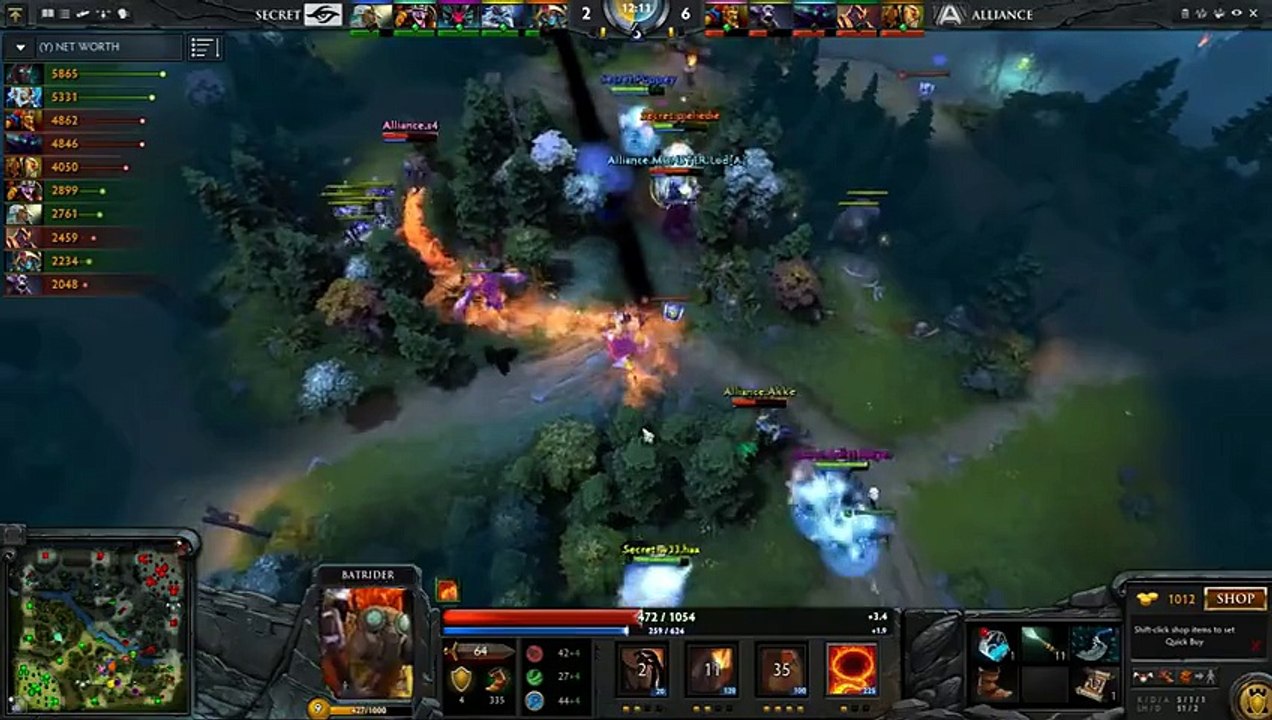 Alliance vs Secret Highlights Starladder 13 Semifinals Game 3 - Dota 2