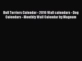 [PDF Download] Bull Terriers Calendar - 2016 Wall calendars - Dog Calendars - Monthly Wall