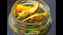 Traditional Raw Mango pickle-Aam Ka Achar Recipe Step by Step-How to make Mango Pickle Eas