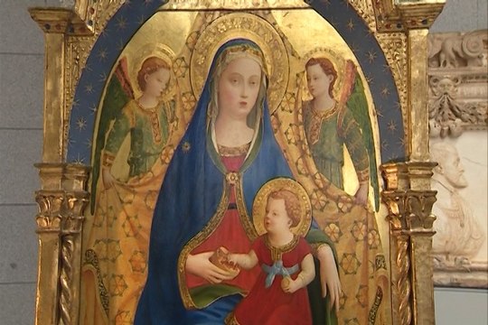 El Prado adquiere 'La Virgen de la Granada' de Fra Angelico