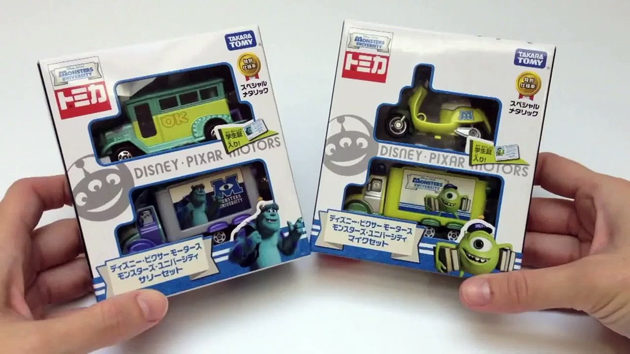 Monsters University Cars Toys Disney Pixar Monsters University Disney Pixar Motor Takara Tomy